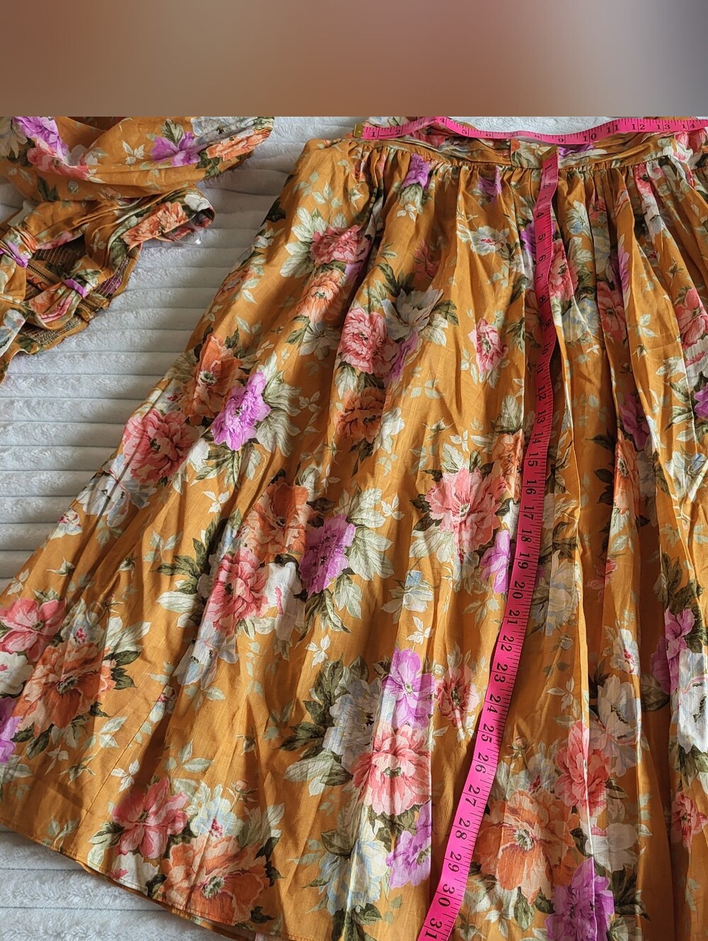 Zimmermann Pattie floral Cotton Skirt Set - Picture 9 of 12